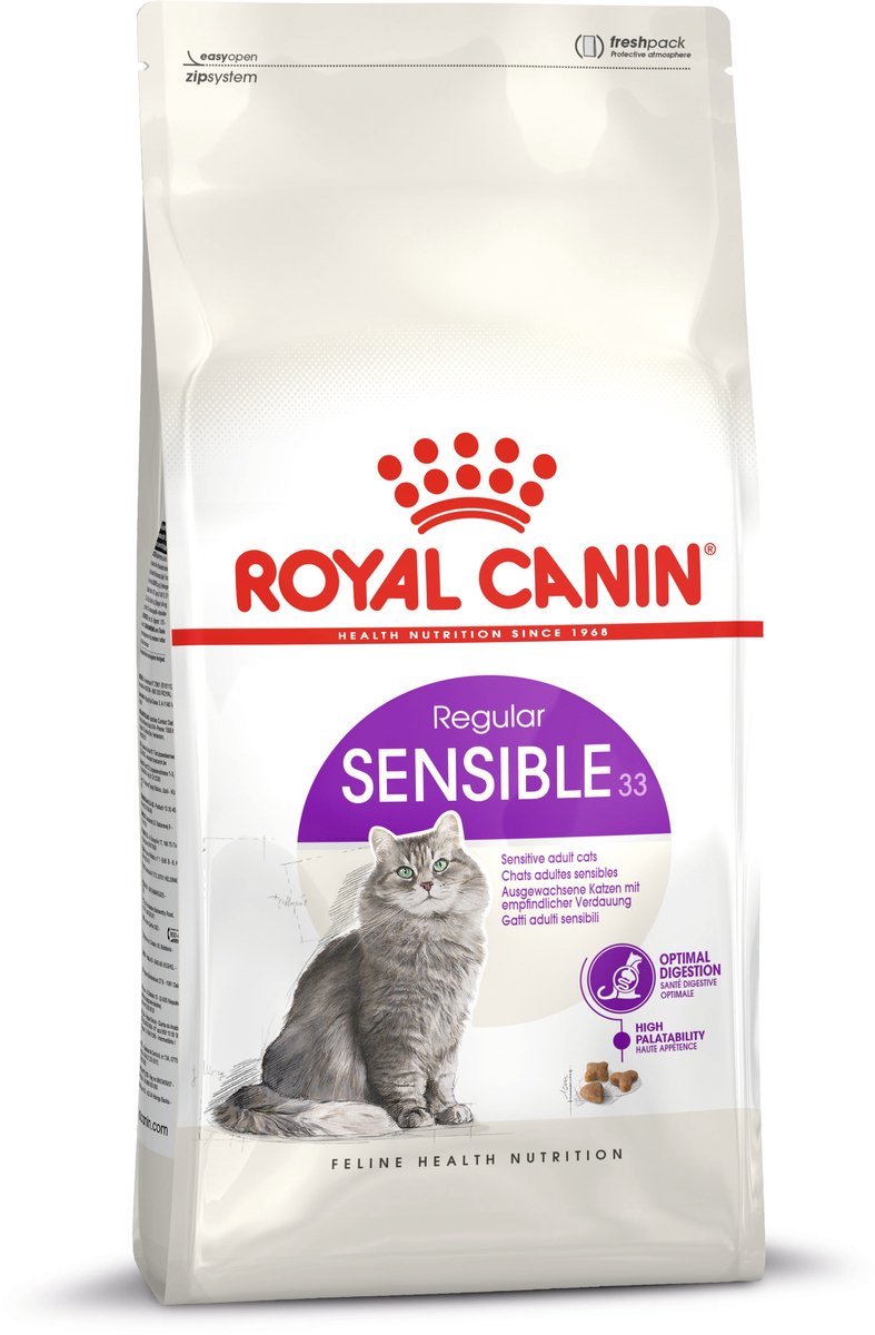 2x10kg Regular Sensible 33 Royal Canin Kattenvoer