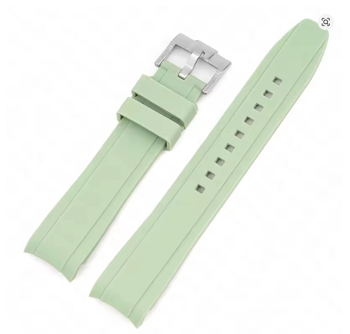 Actie4you® - Premium Siliconen Horlogebandje - Compatibel met Swatch X Omega MoonSwatch (20MM) - Licht Groen