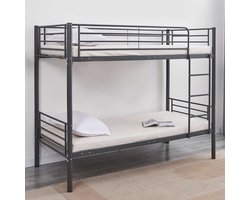 Emob Design - Stapelbed Dixie - 90x200 - Zwart