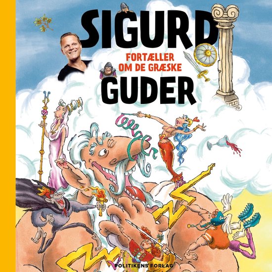 Sigurd fortæller om de græske guder - cover