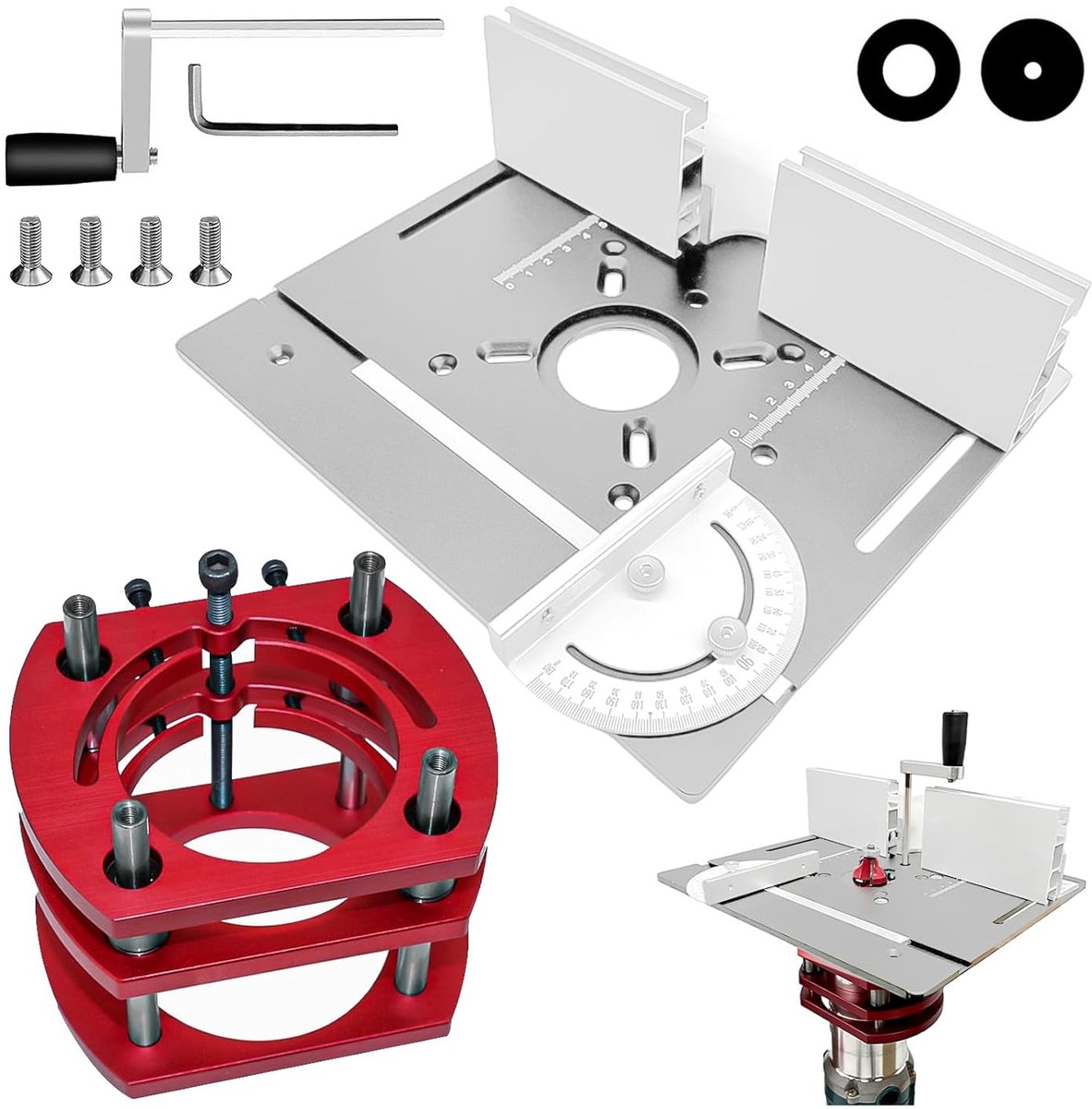 Houtfrezen - Profielfrezen - Aluminium Onderbouw