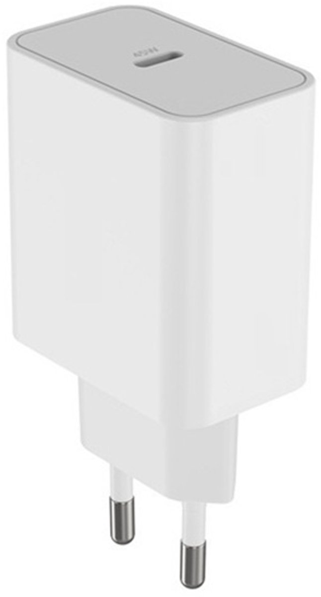 OneOne 45W super snellader. Witte USB C oplader. PD lader adapter past op Universeel Sennheiser, Boox, JBL, Apple, Google Pixel, Cardo, Sena, Bose, Mio, SKULLCANDY, TomTom, Garmin, Ulefone, Wiko,