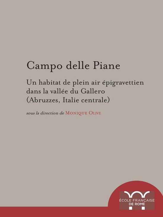 Collection de l'École française de Rome - Campo delle Pian ... - cover