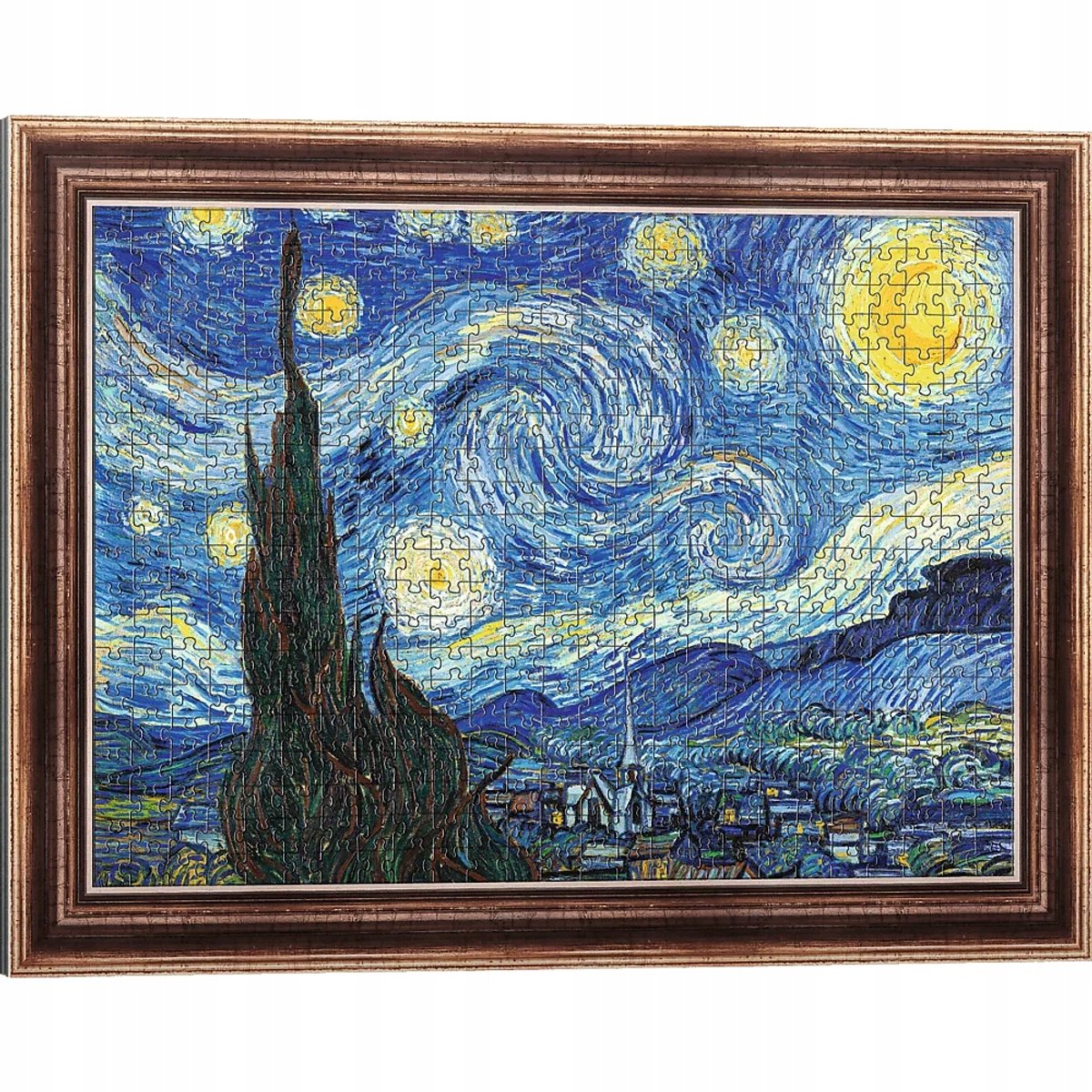 Trefl Puzzlorama 500 Sterrennacht Van Gogh Puzzel met Lijst
