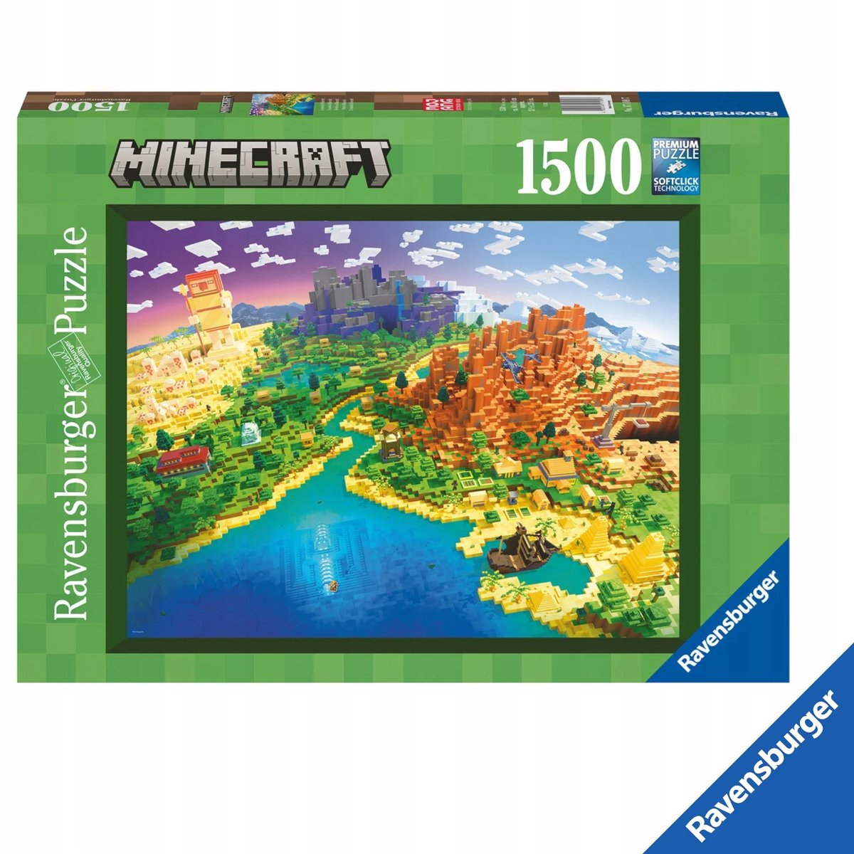 Ravensburger Minecraft 1500-delige Puzzel
