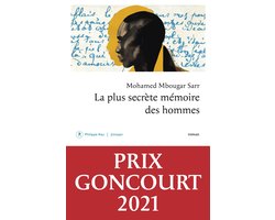 Omslag van Roman français - La plus secrète mémoire des hommes