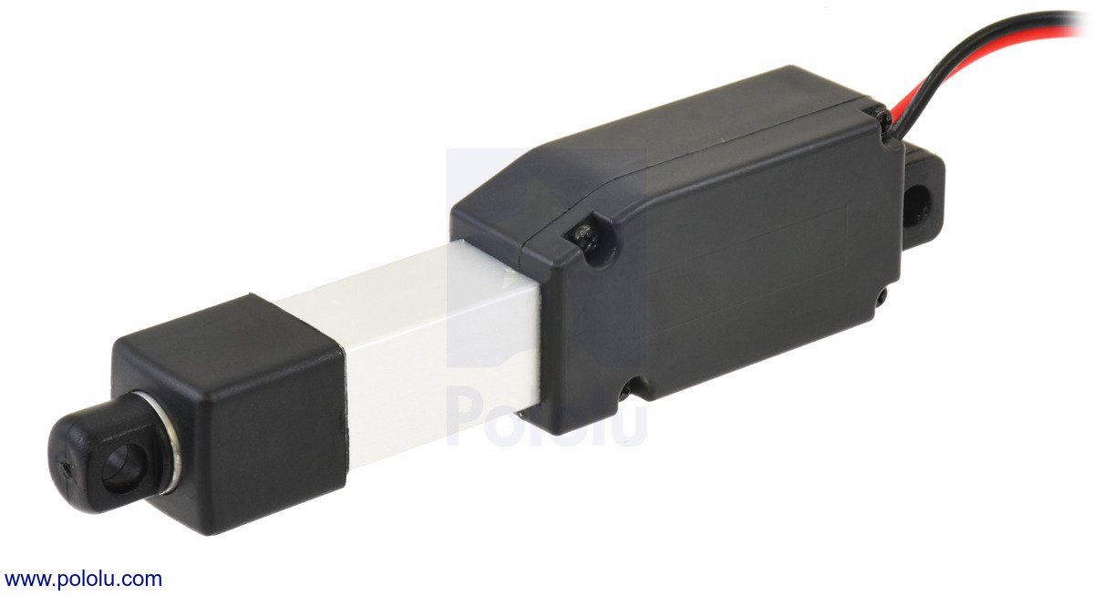 Pololu 4465 – Glideforce GF01‑121003‑1‑66 Micro Linear Actuator 30 mm, 12 V, 4,3 kgf, met eindschakelaars