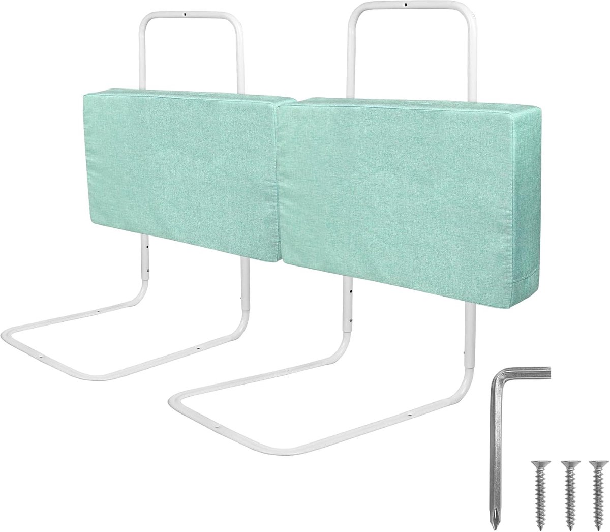 Solacis Opblaasbare bedrand - Bedhekje - Bedrand - Bedrand baby - Bedbeveiliging - Uitvalbescherming - Bedrail - Must have voor in uw bed!