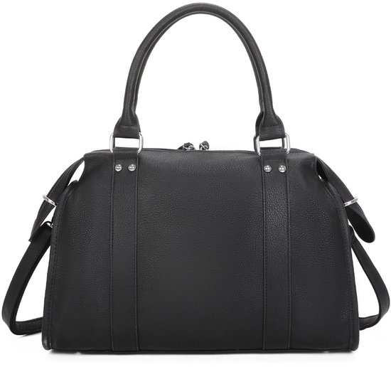 Gallantry® - Sac femme - Sac d'école - Sac de travail - Sac bandoulière - Sac à main - Cabas - Sac week-end - Zwart