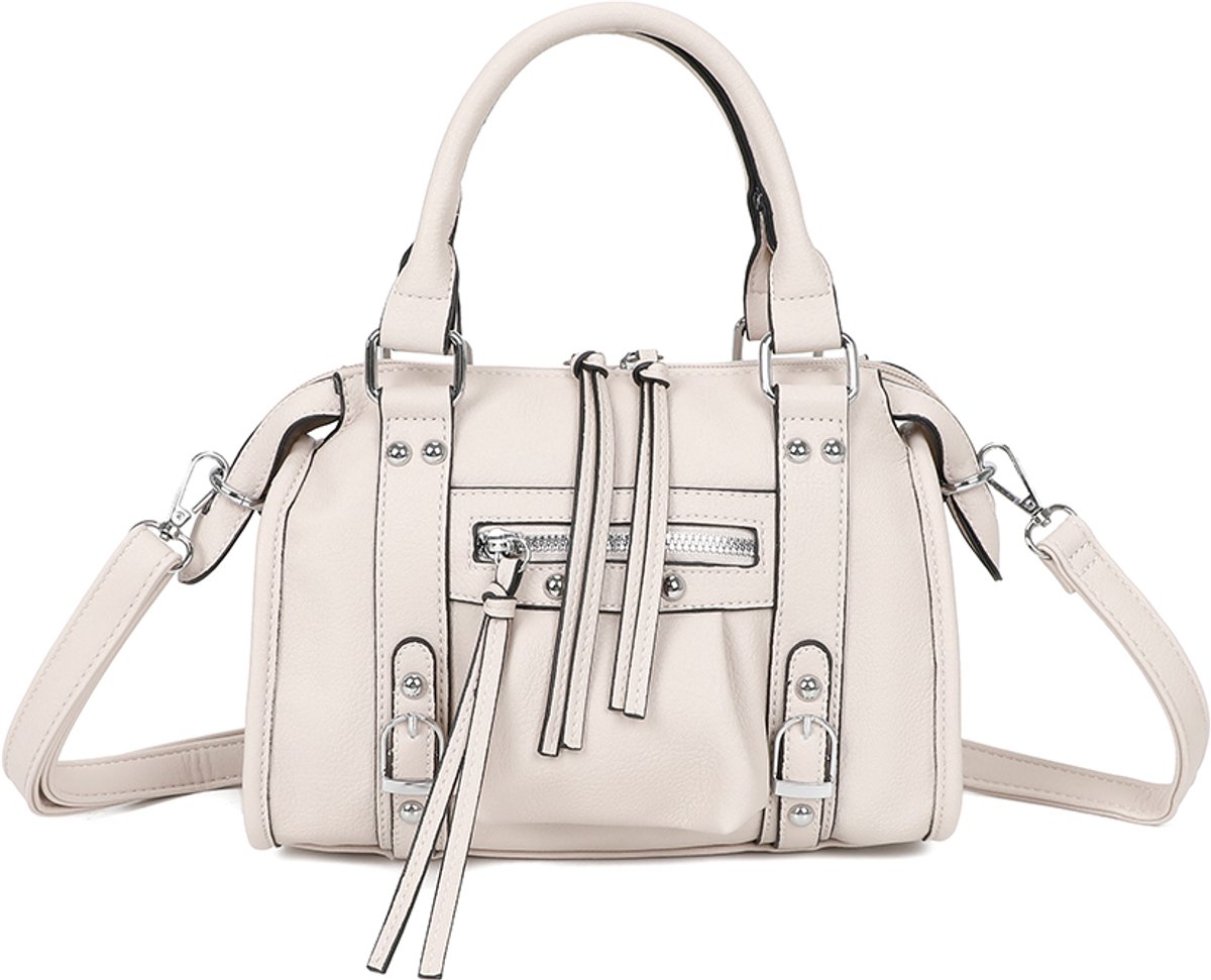 Gallantry® - Dames Tas - Handtas - Crossbodytas - Schoudertas - Beige