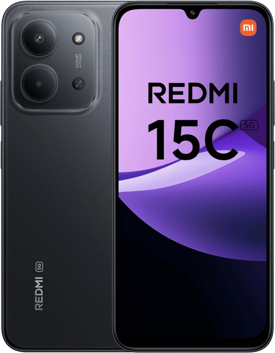 Redmi 15C 256GB Zwart 5G