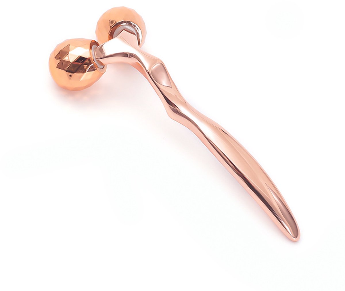 3D Mini Gezichtsmassager Gezichtsmassager Lichaamsversteviging Lichaamsbehandeling V-Lift Tool Gezichtsversteviging Lichaamsafslankend Facelift Lichaam (Gepoederd goud)