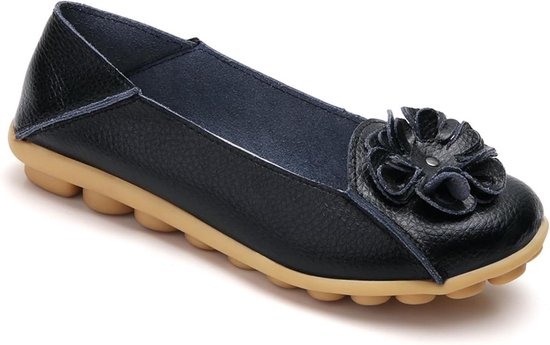 Geox Stijlvolle comfortabele loafers voor vrouwen Black Dames