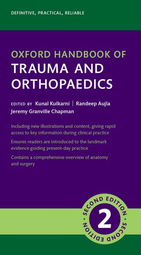 Oxford Medical Handbooks - Oxford Handbook of Trauma and Ort ... - cover