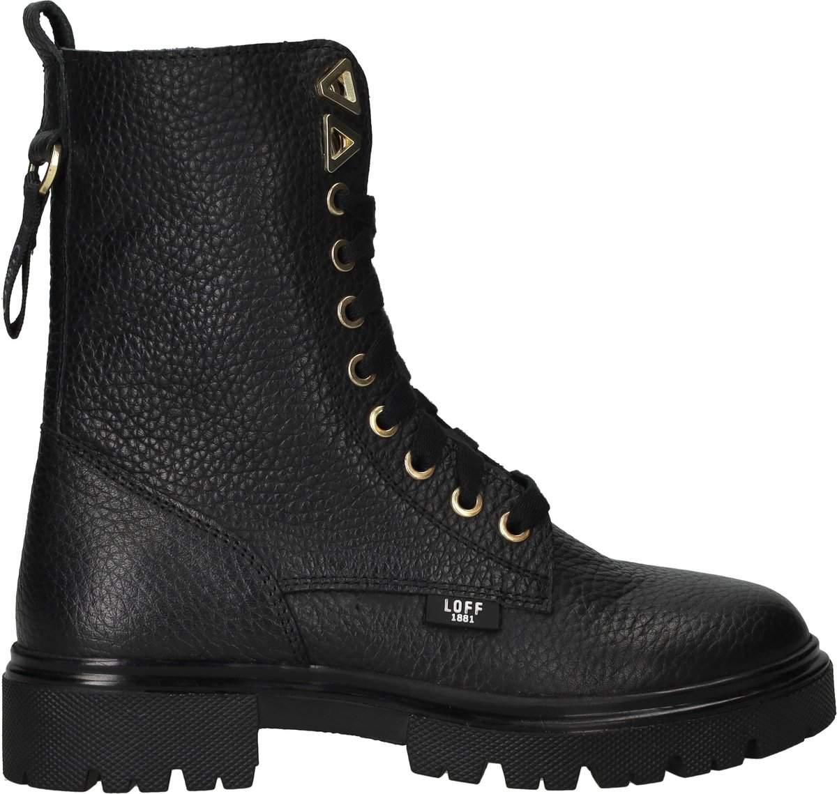 LOFF 1881 Veterboots - Meisjes - Zwart - Maat:37