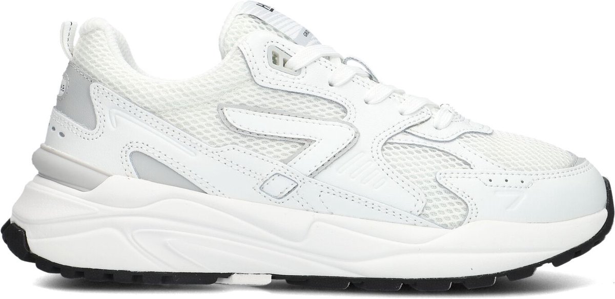 Hub Grid-w Sneakers Dames Leren Sneaker Wit