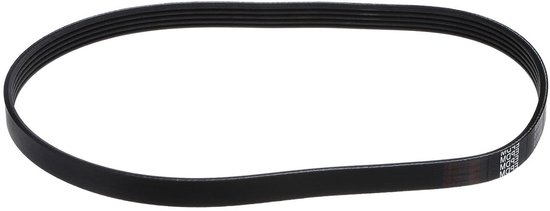 V-ribriem, 5 ribben, 815 mm lengte x 18 mm breedte x 5 mm dikte, EPDM Poly V riem, industriële overdrachtsriemen met slijtvast materiaal.