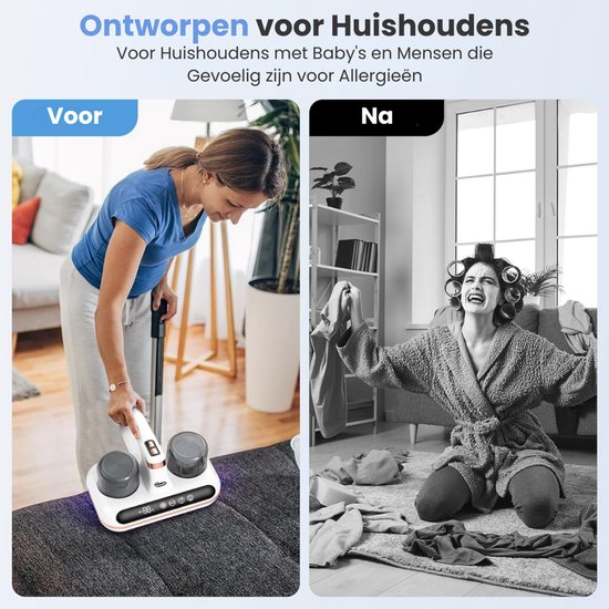 UV Sterilisator Voor Matras, Bank En Tapijt, 3-traps HEPA
