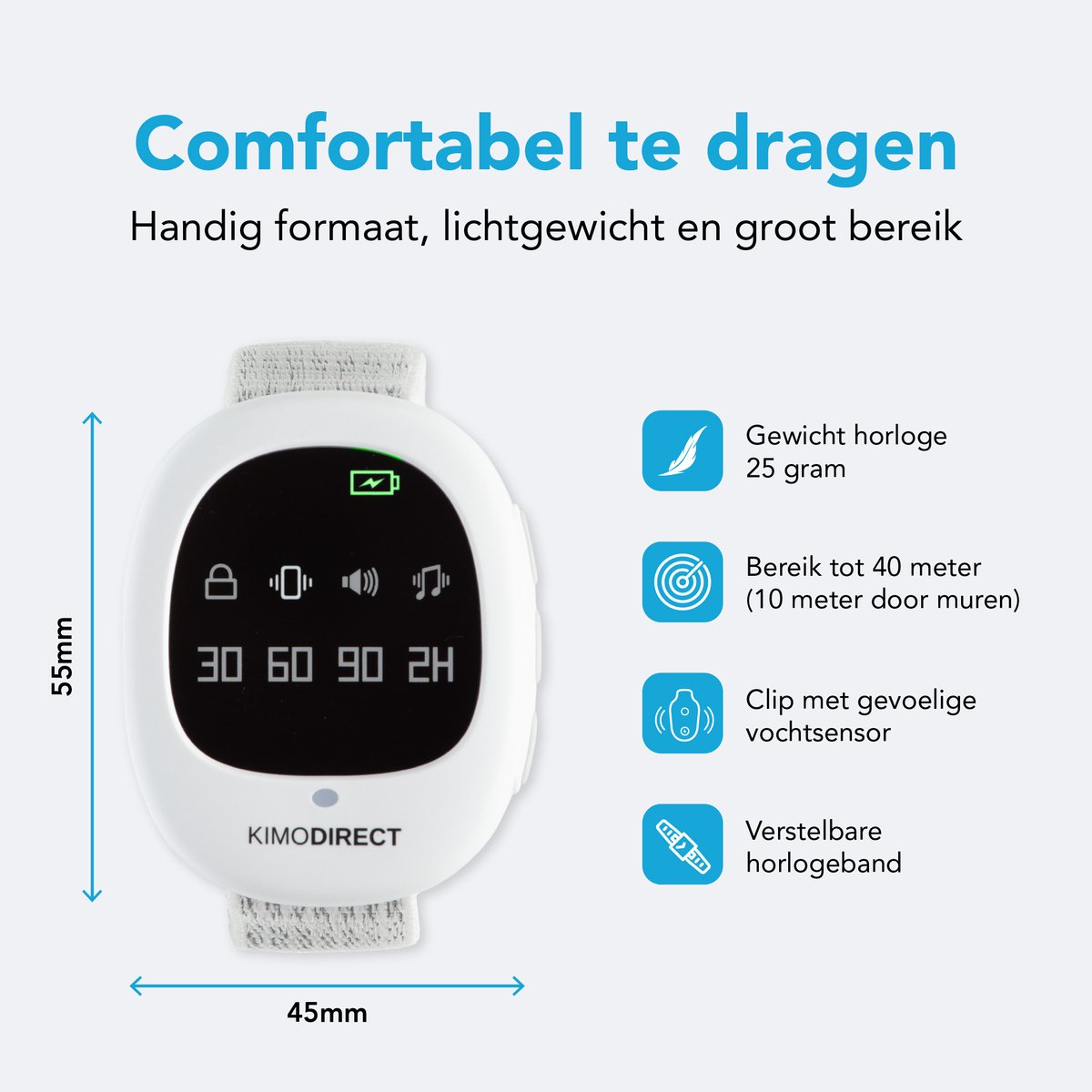 TRQ10 - smartwatch kinderen - gps horloge kind - kinderhorloge bellen - gps tracker kinderhorloge - kinderhorloge met gps - kinderhorloge