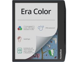 PocketBook Era Color e-reader – 7 inch E Ink Kaleido 3 kleurenscherm – 32 GB – waterdicht – Smoky Beige – DKNY editie incl. designhoes