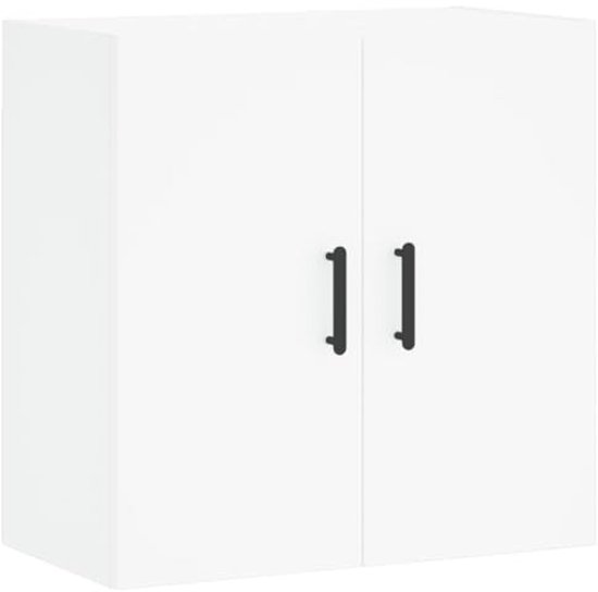LIFEZEAL Spiegelkast voor badkamer, wandkast met 2 deuren en 2 planken, organizer om op te hangen voor badkamer, woonkamer, slaapkamer, wit