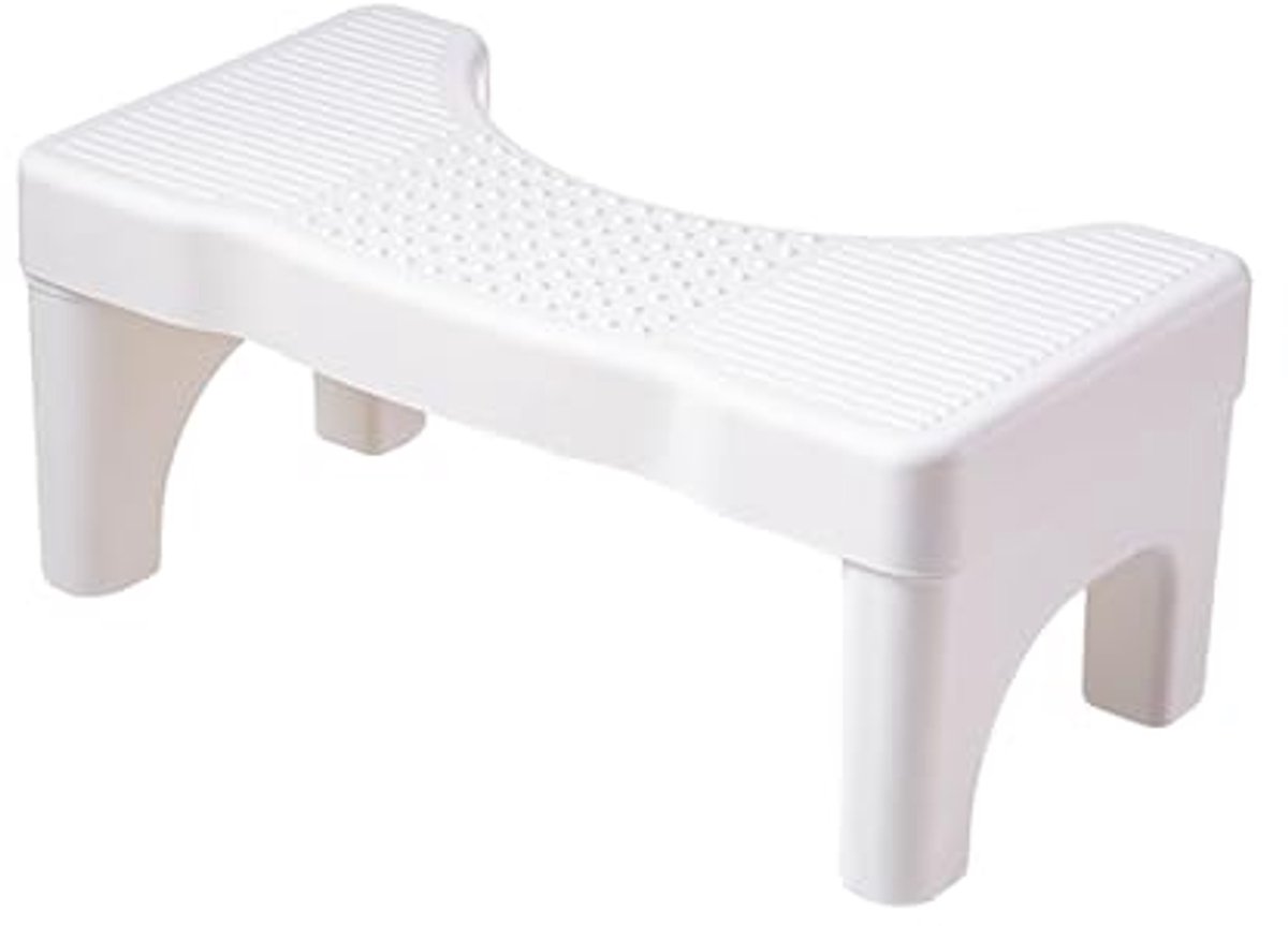 Toiletkruk voor Kinderen - Antislip Hurkende Opstapkruk voor Badkamer - Vermindert Constipatie en Opgeblazen Gevoel - 40 x 21 x 17 cm