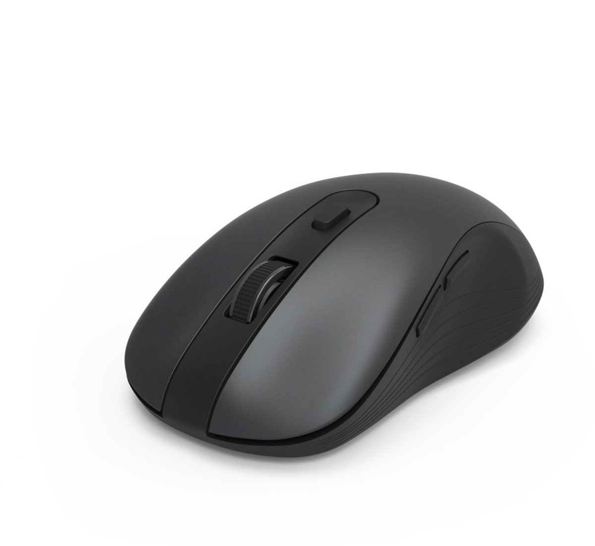 Hama MW-650 - Optische draadloze muis - 6 knoppen - 2.4 GHz RF & BT - dpi switch - Stil - Zwart