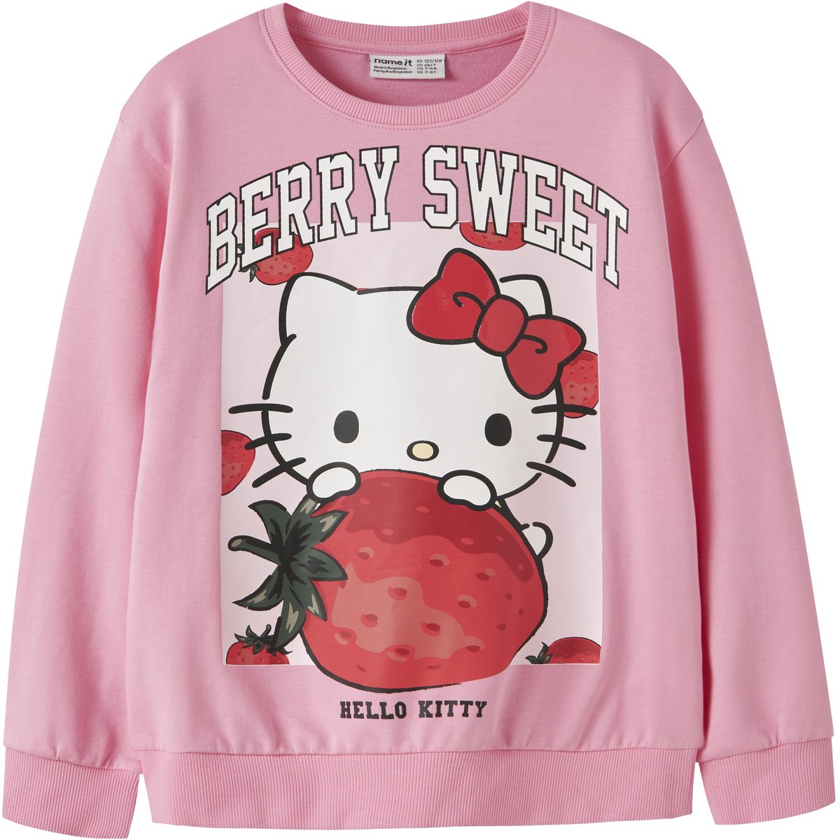 NAME IT - NKFAFIKIM HELLOK RLX SWEAT UNB SKY - Meisjes - Sweaters