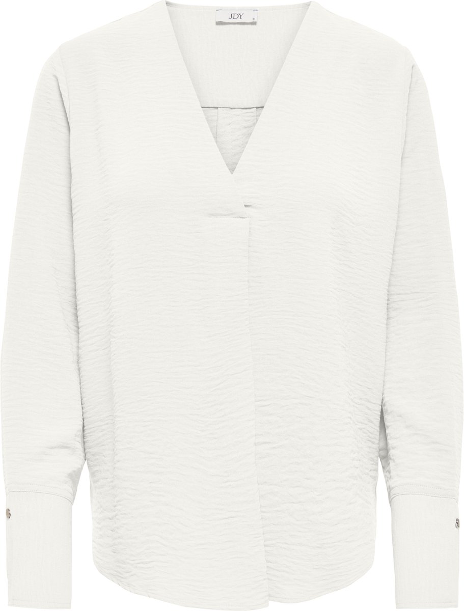 JDY - JDYLION LIFE L/S V-NECK TOP WVN - Dames - Blouses