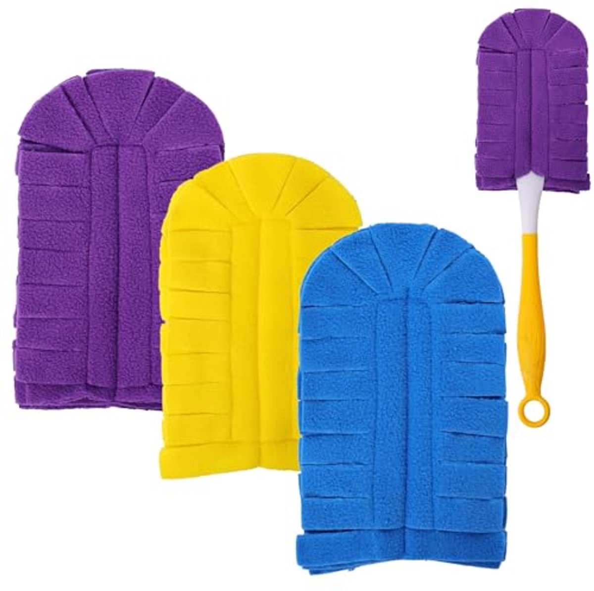 360° Fleece Stofvullingen voor Swiffer - Herbruikbare Heavy Duty Vullingen (3 Stuks)