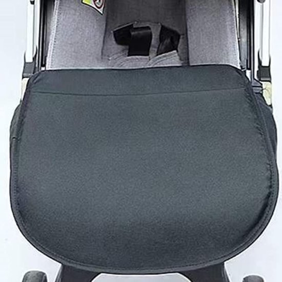 Kinderwagen Voetenzak - Buggy Muts - Warm Blijven - Waterdicht Winddicht - 29.4 x 19.9 cm - Zwart — afbeelding 5