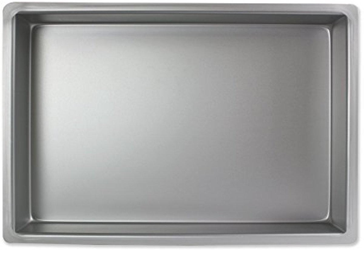 Langwerpige aluminium bakvorm 20 x 30 cm - Duurzaam en eenvoudig te gebruiken