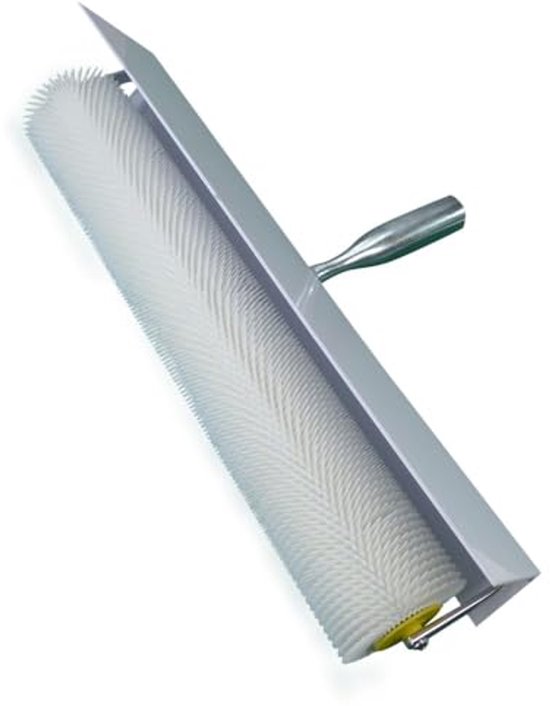 ROTIX Stekelroller ontluchtingsroller met spatbescherming 25 50 cm breed voor dekvloer (50 cm breed, 11 mm stekel