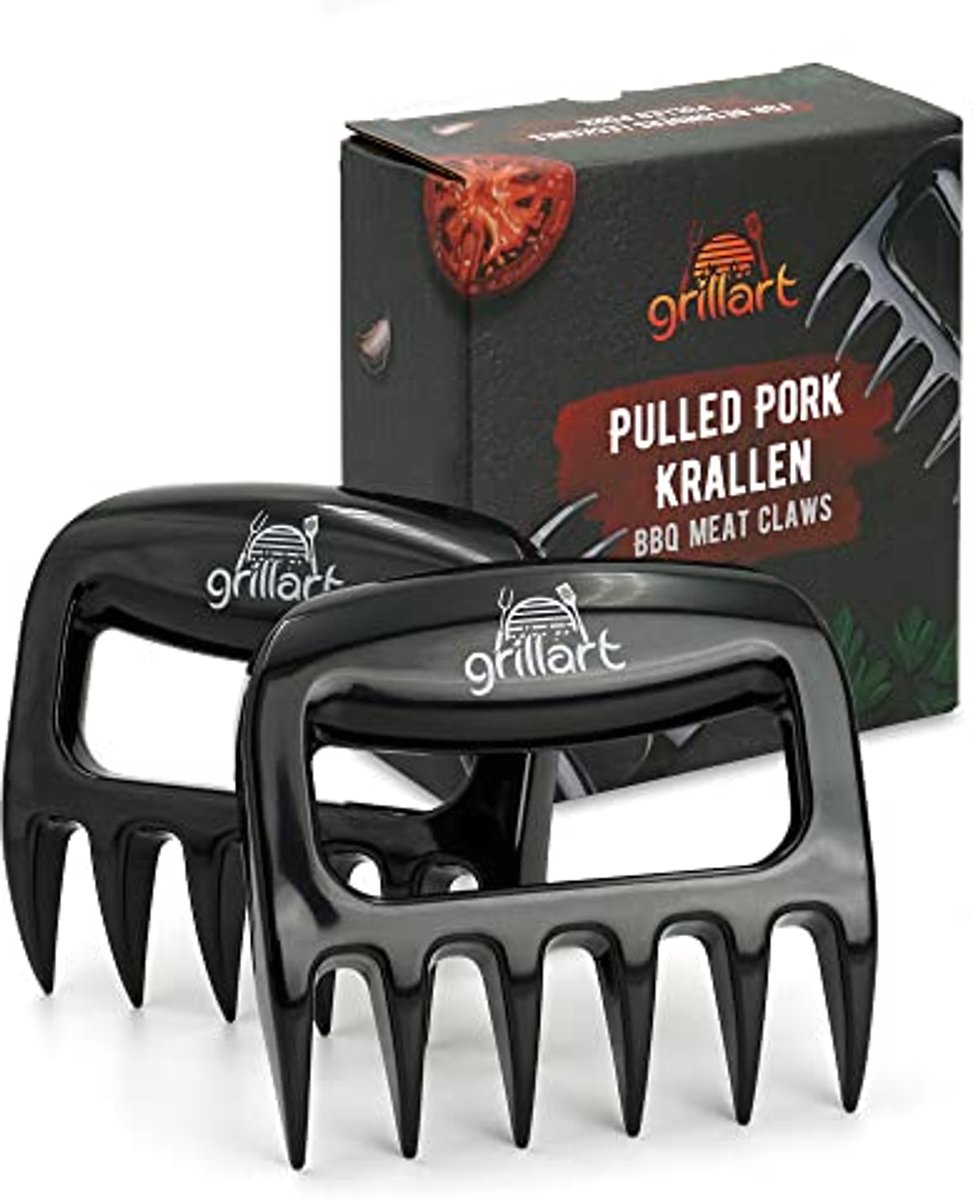 Pulled Pork Klauwen Set van 2 - Hittebestendige en Duurzame Vleesklauwen