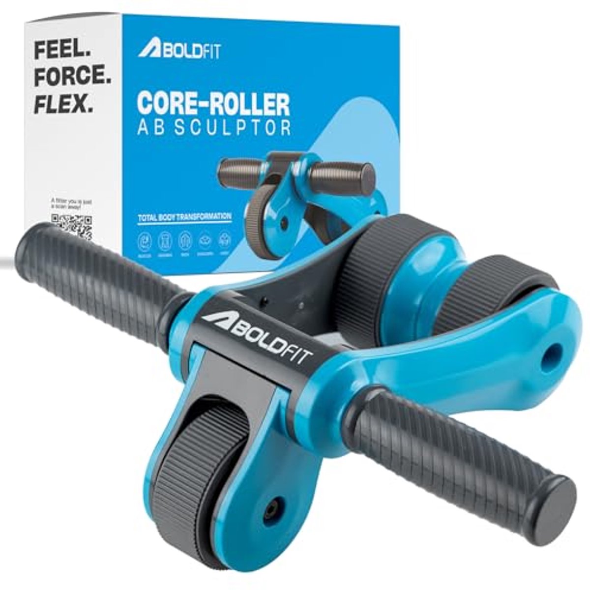 Abs Roller voor Thuis Workout - Buikspieroefening Apparatuur voor Mannen en Vrouwen