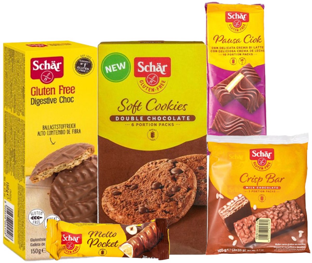 Schär | Mix Chocolade | Glutenvrij | 845g
