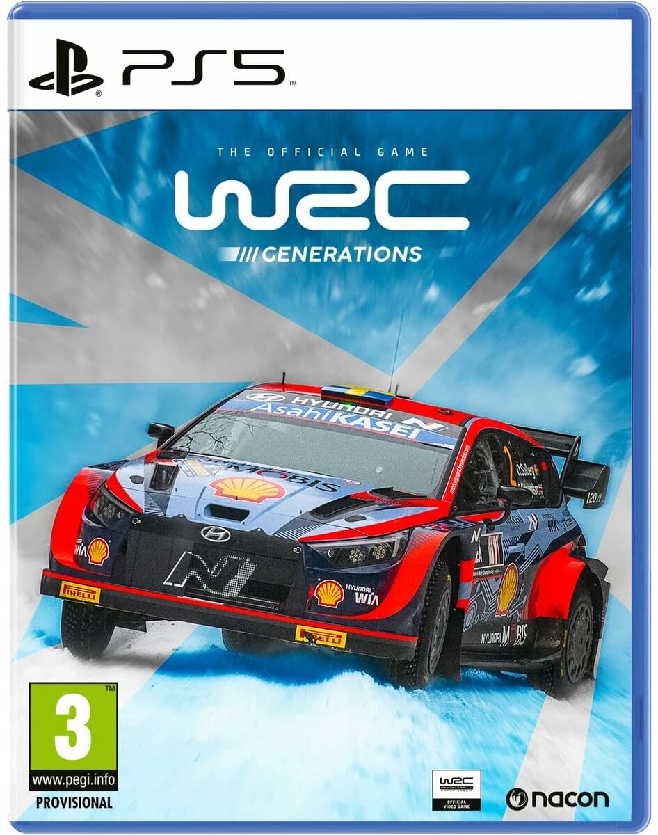 PlayStation 5-videogame Nacon WRC GENERATIONS