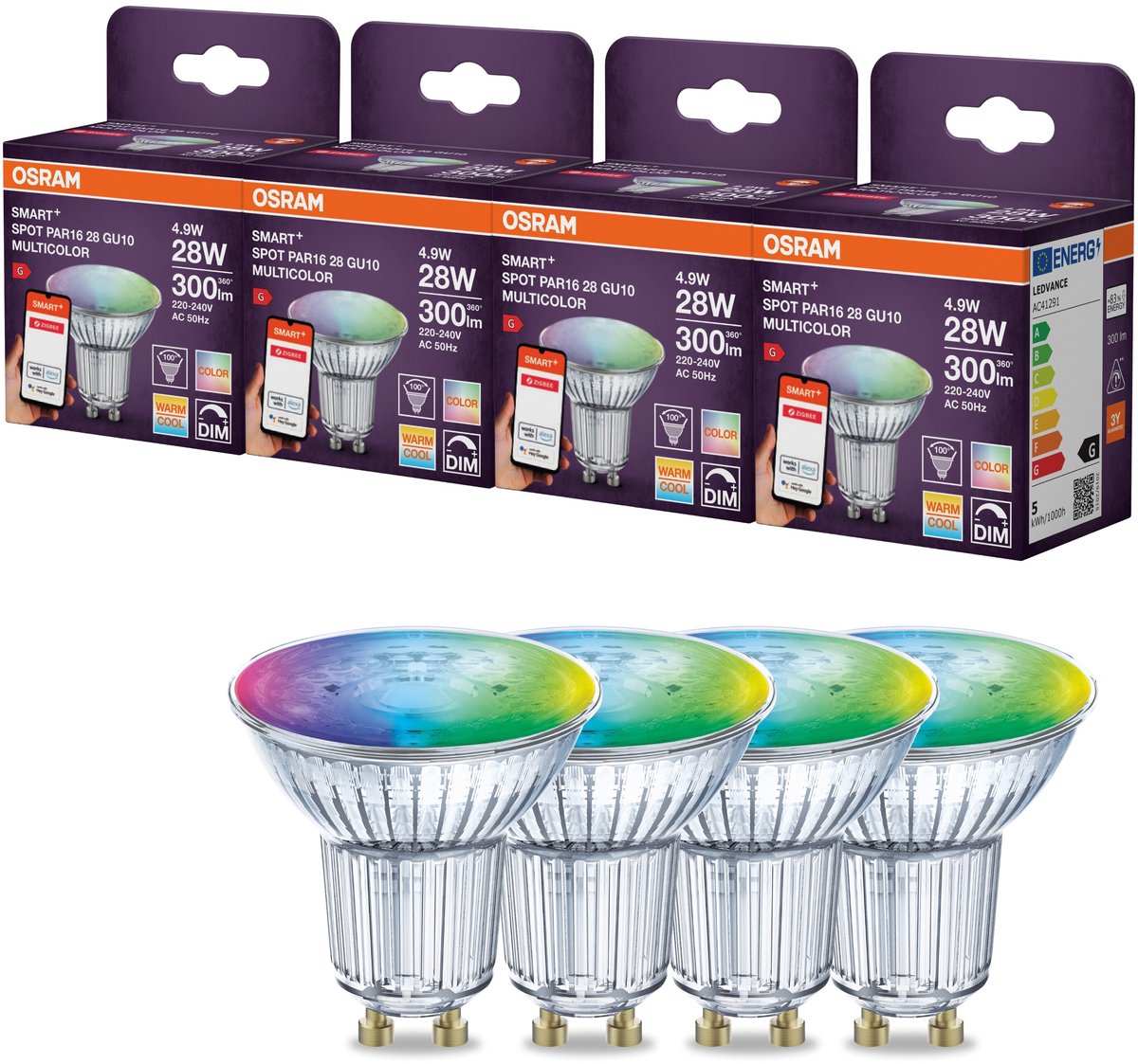 Osram Smart Spot GU10 RGBW
