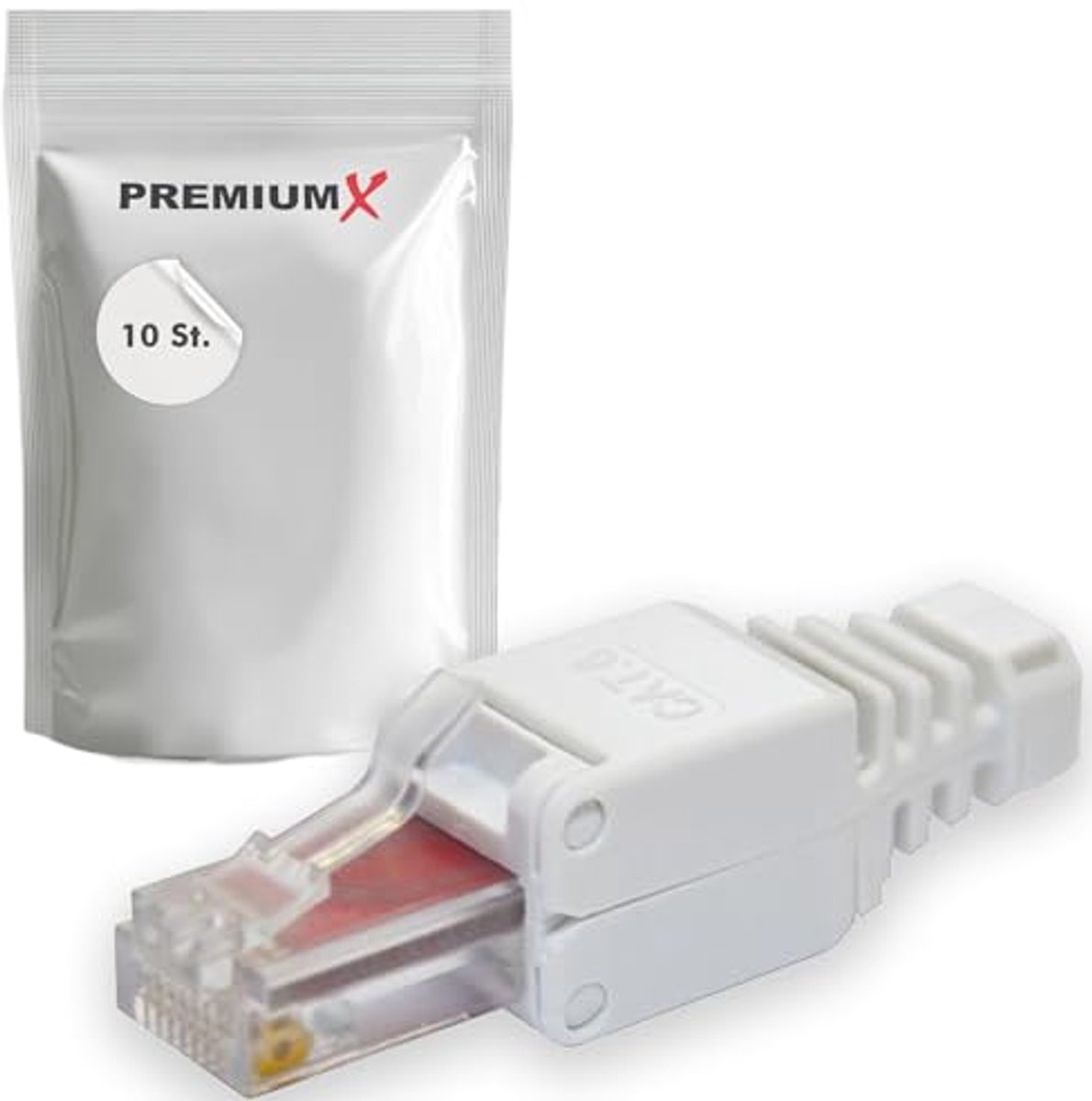 Netwerkstekker CAT 6 RJ45 voor LAN, Koppeling voor Installatiekabel