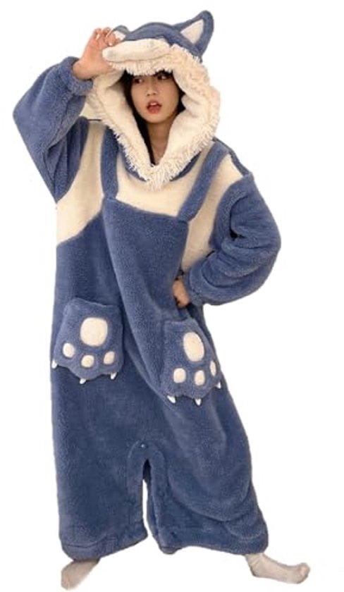 AIMINYZ Großhandel Winter Tier-Onesies Weihnachten Flanell Übergröße Niedliche K AIMINYZ Großhandel Winter Tier-Onesies Weihnachten Flanell Übergröße Niedliche K