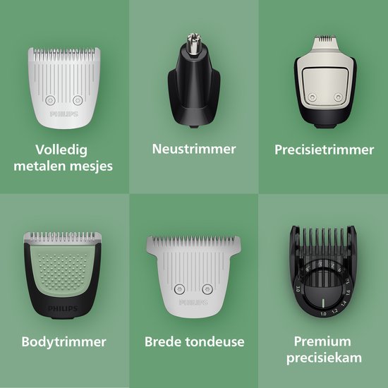 Tondeuse Multi-usages Philips Série 7000 MG7941/15 - 17 Fonctions Pour Visage, Corps Et Cheveux - Neuf