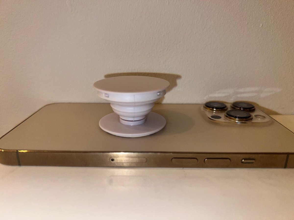 Plopsocket-Telefoonbutton-Wit