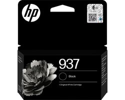 HP 937 - Inktcartridge - Origineel - Standaard capaciteit - Zwart