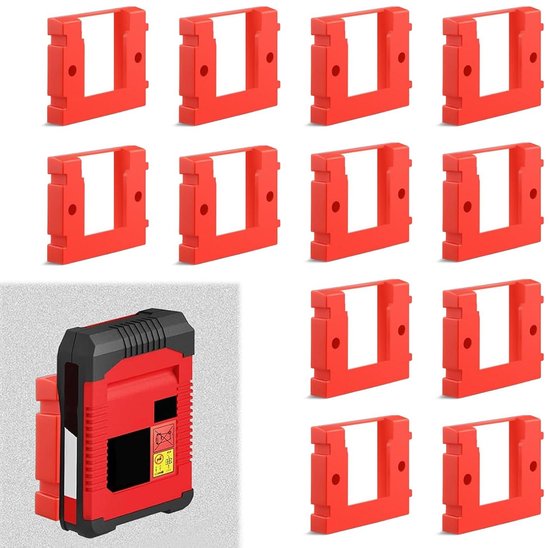 NewGround Designs Batterij Wandhouder Geschikt voor Bosch Professional 12 V Batterijen (Blauwe