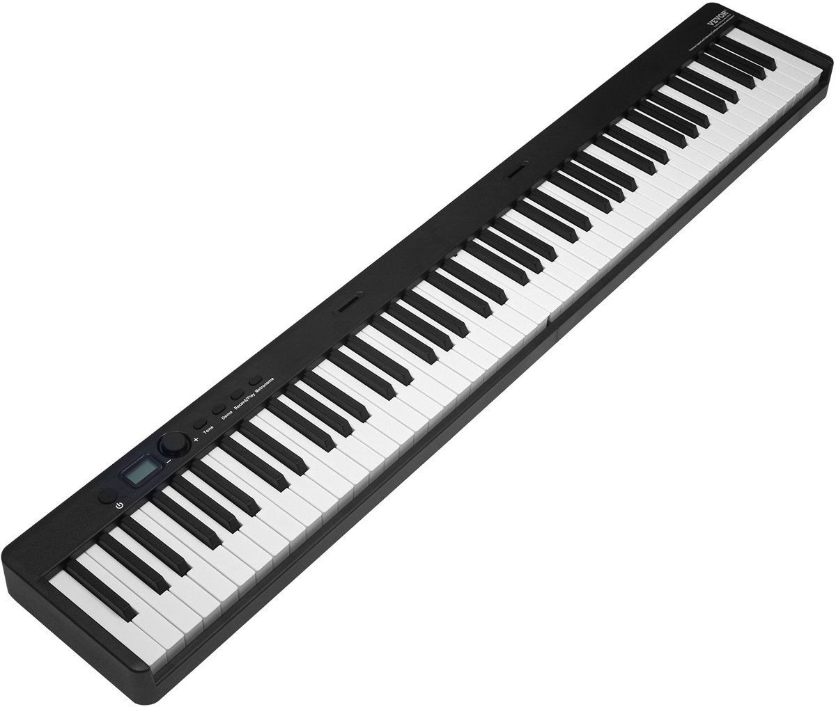 Teclado Digital de 61 Teclas para Adultos y Niños, Piano Portátil con Reproducci