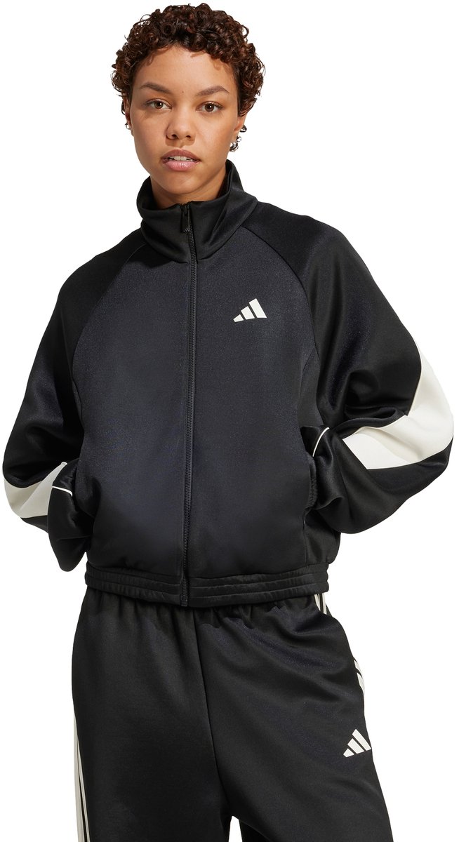Adidas Sportswear Stadium Sportjack Dames Zwart