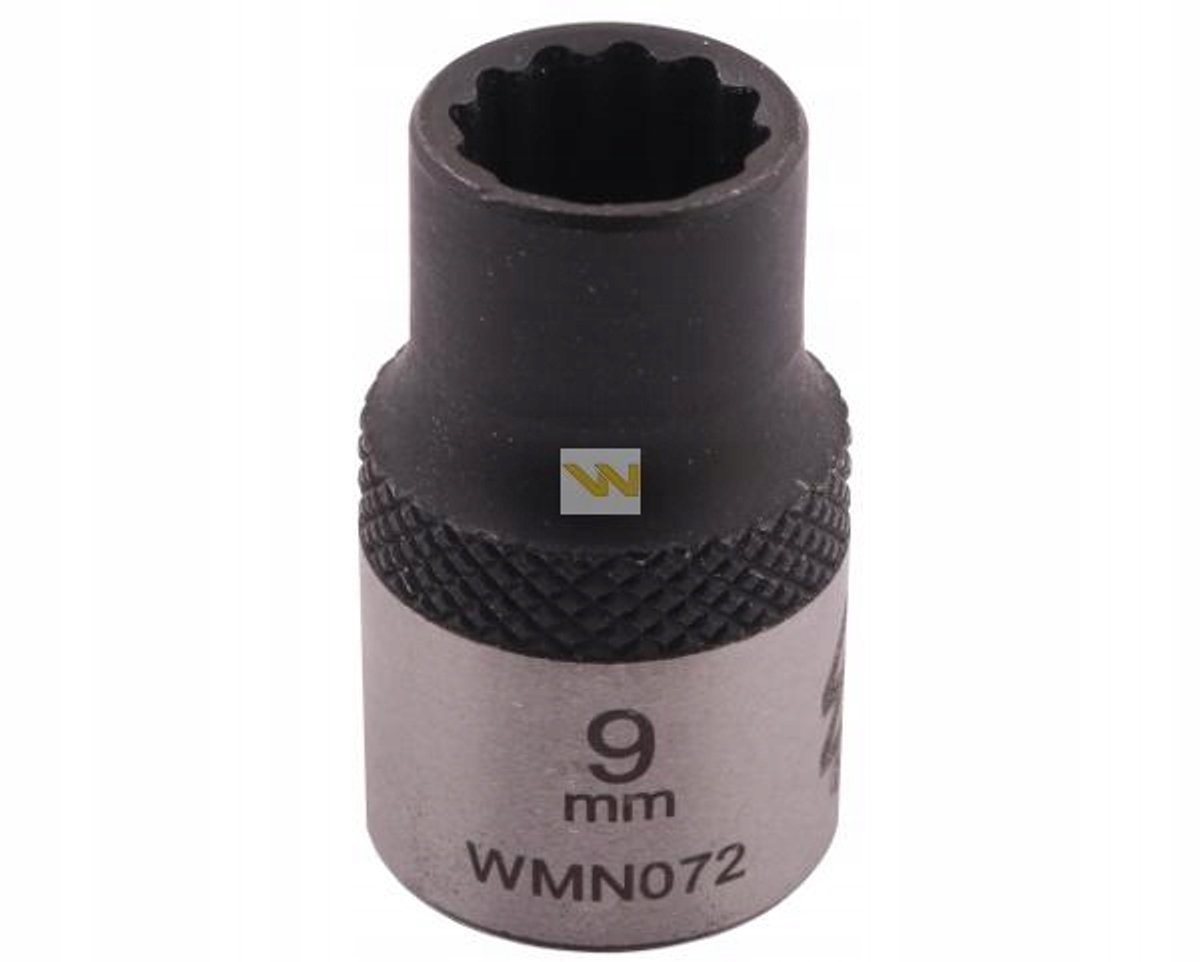 Waryński 3/8" Dopsleutel 9 mm - 12-punts CrV