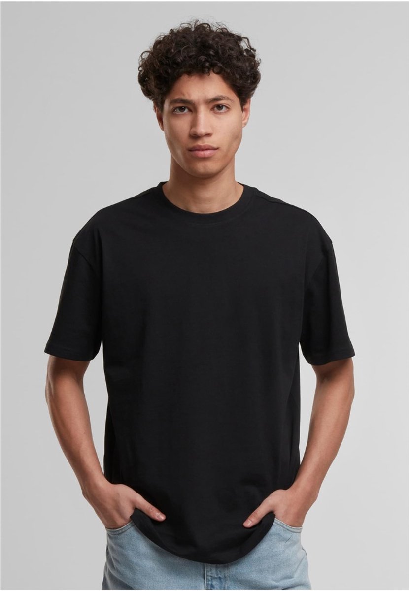 Urban Classics Relaxed Fit Cotton T-shirt Heren T-shirt – 3XL Zwart