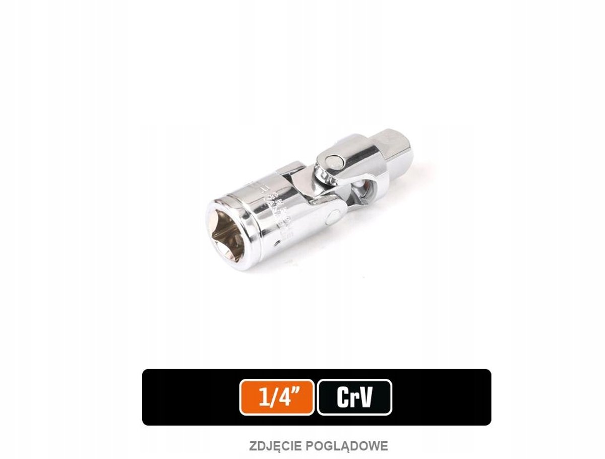 Universele kapaansluiting 1/4" - CRV staal