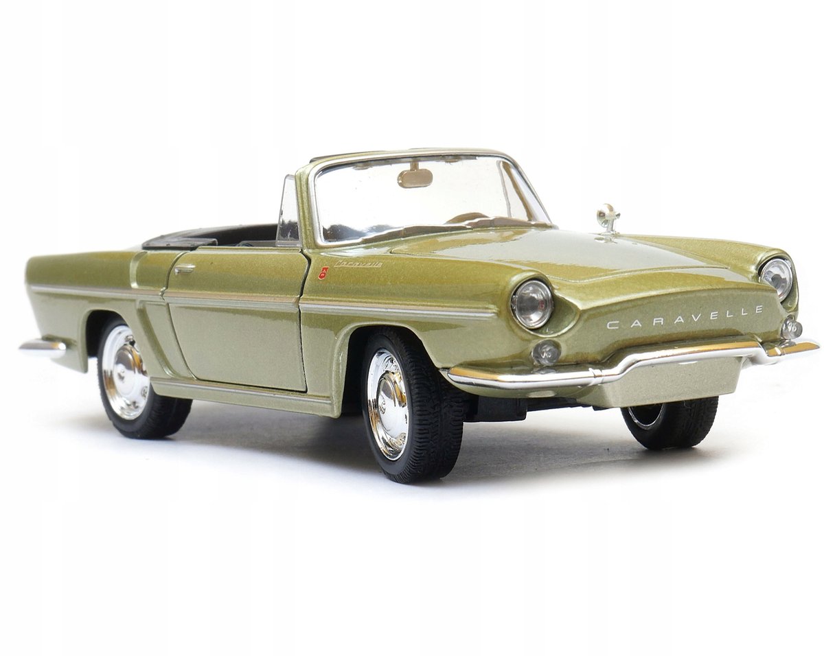 Renault Caravelle 1:24 Metaal Modelauto - Groen